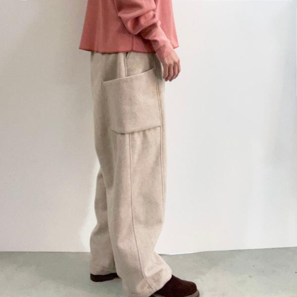 パンツ　Sasanqua by trees サザンカバイツリー　WOOL HIDE SEEM TRO...