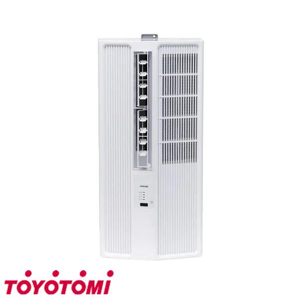 トヨトミ ACW-16R 窓用エアコン 内部乾燥モード搭載 銀イオンフィルター採用 センタールーバー...