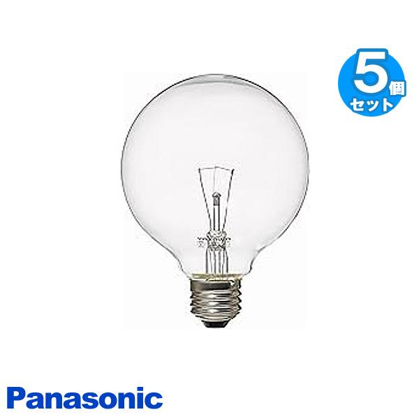 [5個セット]パナソニック GC100V38W50E17 ボール電球 40形 40W 38W E17...