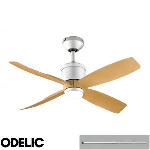 ODELIC（オーデリック） シーリングファン WF091P1+WF611P1 小型 延長
