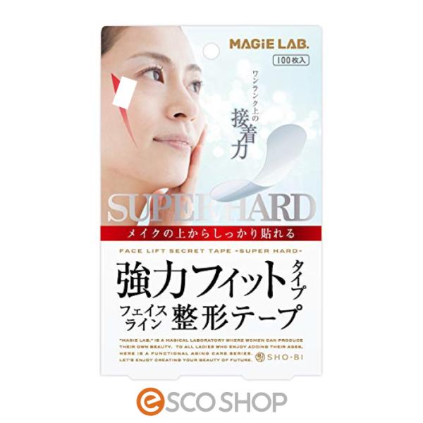 マジラボ フェイスライン 整形 テープ 強力タイプ 100枚入 MG22124 メール便送料無料 代...