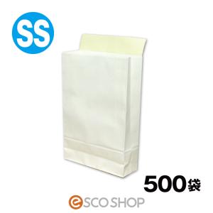 宅配袋 梱包袋 特小 SSサイズ 500枚 白色 テープ付き