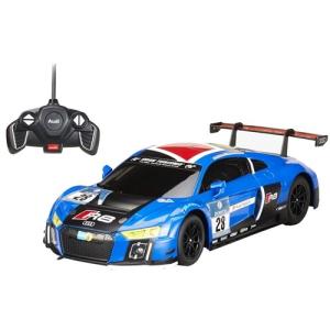 1/18 RC アウディ R8 LMS ブルーエディション おもちゃ こども 子供 ラジコン 6歳｜esdigital