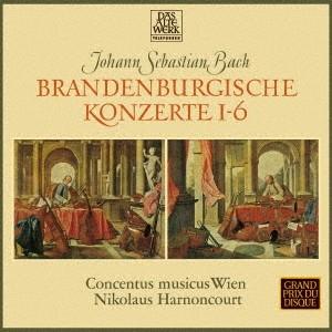 ニコラウス・アーノンクール／J.S.バッハ：ブランデンブルク協奏曲 全曲(1964年録音) 【CD】｜esdigital