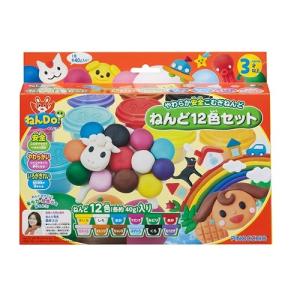 やわらか安全こむぎねんど ねんDo! (ねんどぅー) ねんど12色