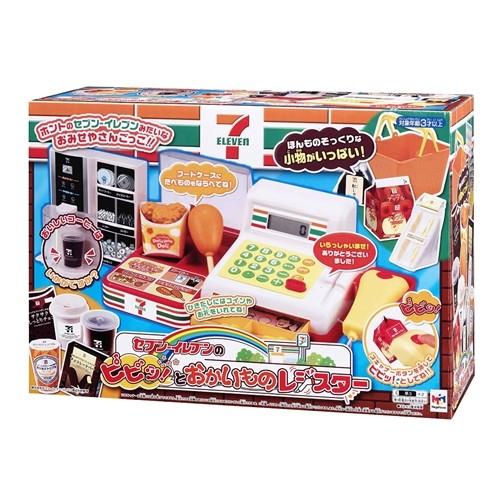 セブン-イレブンのピピッ！とおかいものレジスター おもちゃ こども 子供 女の子 ままごと ごっこ ...