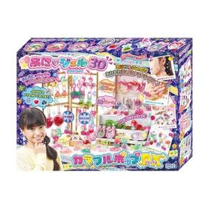 キラデコアート PG-14 ぷにジェル3D カラフルポップDX おもちゃ こども 子供 女の子 ままごと ごっこ 作る 6歳