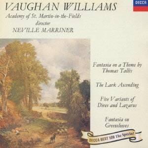 ネヴィル・マリナー／グリーンスリーヴズ幻想曲〜ヴォーン・ウィリアムズ作品集 【CD】