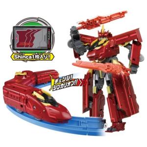 プラレール 新幹線変形ロボ シンカリオン DXS13 ブラックシンカリオン紅おもちゃ こども 子供 男の子 電車 3歳