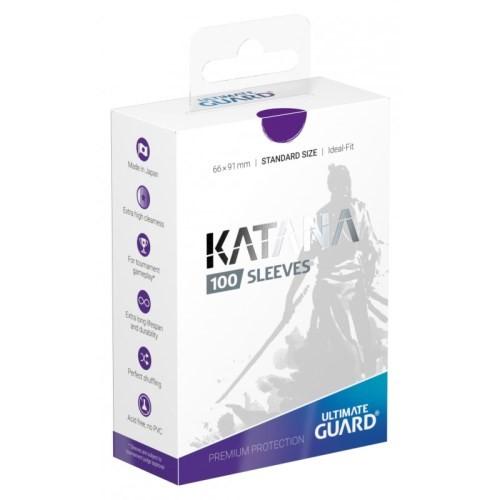 UltimateGuard KATANA Sleeves Standard Size Purple ...