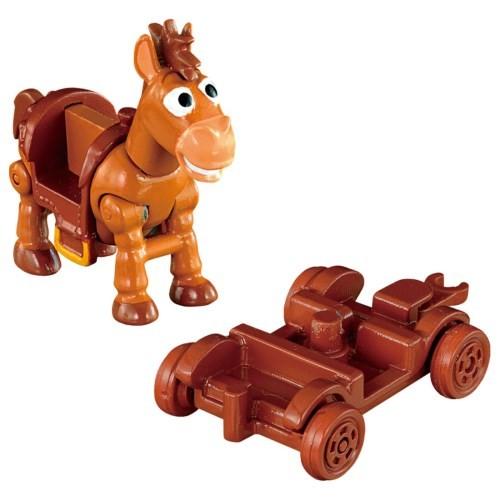 ドリームトミカ ライドオン トイ・ストーリー TS-06 ブルズアイ＆カートおもちゃ こども 子供 ...