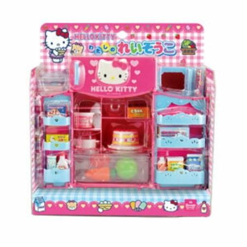 ハローキティ わたしのれいぞうこおもちゃ こども 子供 女の子 ままごと ごっこ 3歳