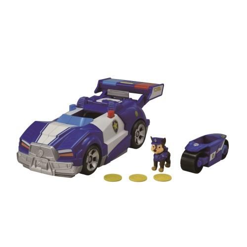 パウ・パトロール ザ・ムービー DX変形ビークル チェイス スーパーポリスカーおもちゃ こども 子供...