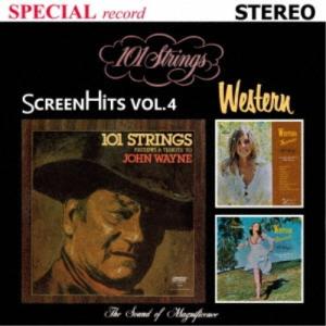 101ストリングス・オーケストラ／Screen Hits Volume 4〜Western【映画音楽 第4集】西部劇／荒野の七人 【CD】｜esdigital