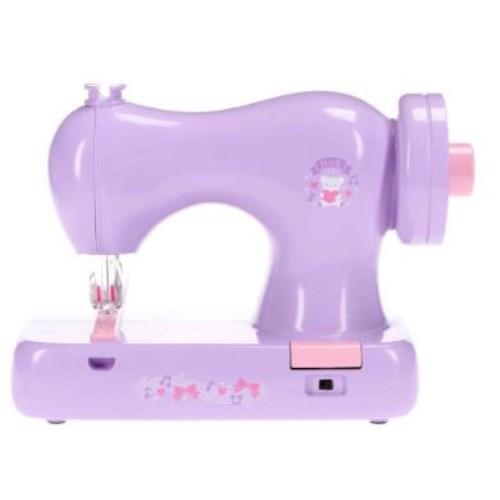 毛糸ミシンふわもこHugラベンダー 家庭科 縫物 ぬいもの 簡単 ふわ もこ ミシンおもちゃ 布 紙...