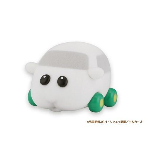 ふわっとコロコロミニカー PUI PUI モルカー シロモおもちゃ こども 子供 男の子 ミニカー ...