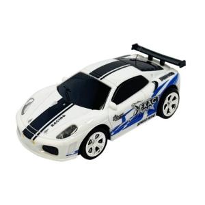 ミニカーR／C ホワイトブルー(40MHz)おもちゃ こども 子供 ラジコン 6歳