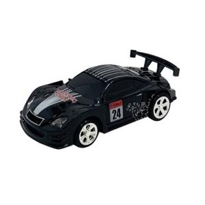 ミニカーR／C ブラックホワイトストライプ(27MHz)おもちゃ こども 子供 ラジコン 6歳