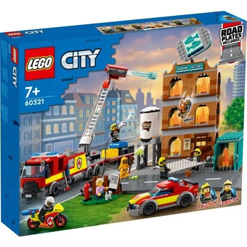 LEGO レゴ シティ 消防訓練 60321おもちゃ こども 子供 レゴ ブロック 7歳
