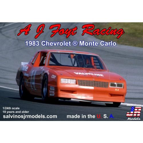 サルビノスJRモデルズ 1／24 NASCAR AJフォイトレーシング 1983 シボレー モンテカ...