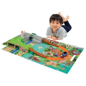 プラレール GOGOトーマス おでかけ立体マップおもちゃ こども 子供 男の子 ミニカー 車 くるま 3歳