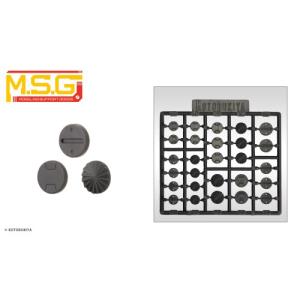 『M.S.G モデリングサポートグッズ』 プラユニットP114 丸モールドII 【P114X】(プラモデル)【再販】おもちゃ プラモデル｜esdigital