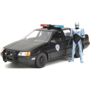 ミニカー 1/24 ロボコップ フォード・トーラス デトロイトポリス