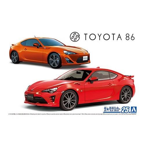 アオシマ トヨタ ZN6 TOYOTA86 ’16 1／24 【ザ☆モデルカー 25】 (プラモデル...