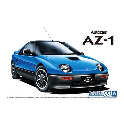 アオシマ マツダ PG6SA AZ-1 ’92 1／24 【ザ☆モデルカー 38】 (プラモデル)