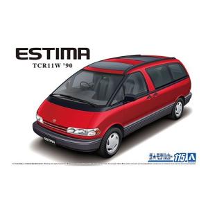 アオシマ ザ・モデルカーNo.115 1/24 トヨタ TCR11W エスティマ ツイン