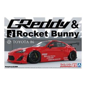 アオシマ ZN6 TOYOTA 86’12 GREDDY＆ROCKET BUNNY ENKEI Ver. (トヨタ) 1／24 【ザ☆チューンドカー 1】 (プラモデル)おもちゃ プラモデル