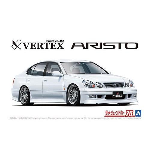アオシマ VERTEX JZS161 アリスト’00(トヨタ) 1／24 【ザ☆チューンドカー 75...