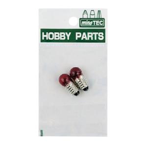 ミネシマ 豆球 2pcs 赤 【HP-5】 (工具)の商品画像