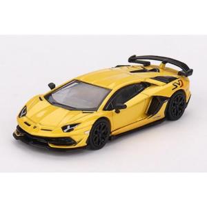 MINI-GT 1／64 ランボルギーニ アヴェンタドール SVJ Giallo Orion (イエロー)(右ハンドル) 【MGT00563-R】 (ミニカー)ミニカー｜esdigital