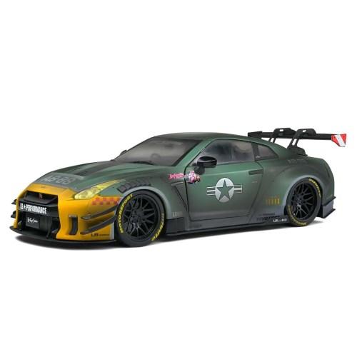 SOLIDO 1／18 日産 GT-R (R35) LB WORKS 2020 (グリーン／グレー)...