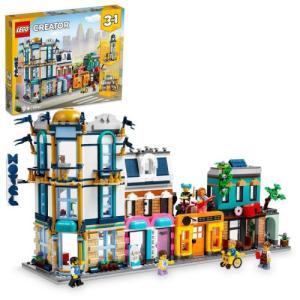 LEGO レゴ クリエイター 3in1 大通り 31141おもちゃ こども 子供 レゴ ブロック 9歳｜esdigital
