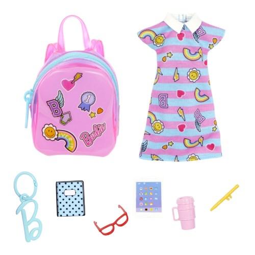 バービー いっしょにおでかけ！ファッションとバッグセットおもちゃ こども 子供 女の子 人形遊び 洋...