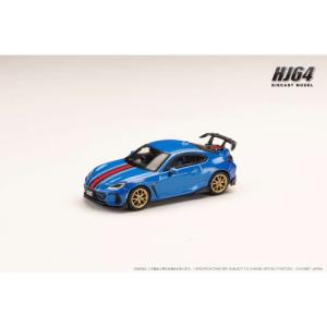 1／64 スバル BRZ STI PERFORMANCE WR ブルーパール with ストライプ 【HJ642047DSBL】 (ミニカー)ミニカー｜esdigital