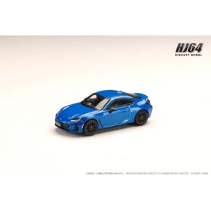 1／64 スバル BRZ S 10TH ANNIVERSARY LIMITEDWR ブルーパール 【HJ643047BL】 (ミニカー)ミニカー