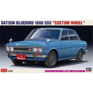 1／24 ダットサン ブルーバード 1600 SSS ’カスタムホイール’ 【20651】 (プラモデル)