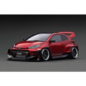 ignition model 1／18 PANDEM GR YARIS (4BA) Red Metallic 【IG2902】 (ミニカー)ミニカー