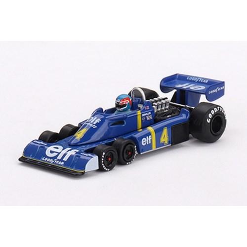 MINI-GT 1／64 ティレル P34 スウェーデンGP 1976 2位入賞車 ＃4 Patri...