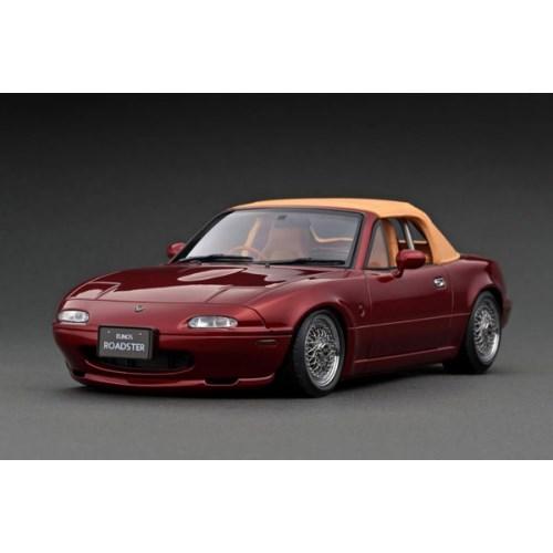 ignition model 1／18 Eunos Roadster (NA) Burgundy 【...