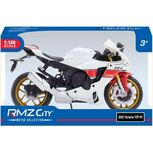 1／12 ダイキャストモーターサイクル 2022 Yamaha YZF-R1 白 (塗装済み完成品)