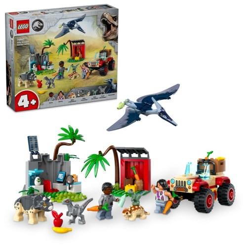 LEGO レゴ ジュラシックワールド 赤ちゃん恐竜のレスキューセンター 76963おもちゃ こども ...
