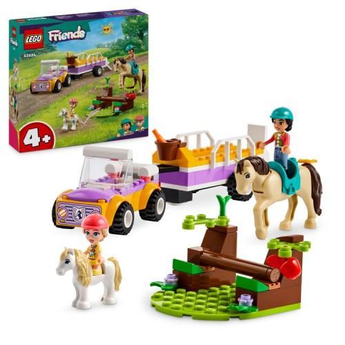 LEGO レゴ フレンズ ポニーと馬のトレーラー 42634おもちゃ こども 子供 レゴ ブロック ...