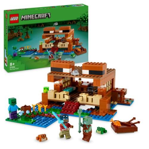 LEGO マインクラフト カエルハウス 21256おもちゃ こども 8歳 MINECRAFT -マイ...