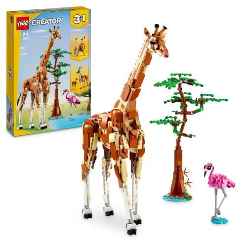 LEGO レゴ クリエイター 3in1 サファリのどうぶつ 31150おもちゃ こども 子供 レゴ ...