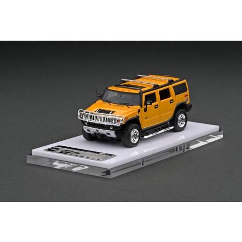 モーターへリックス 1／64 2008 Hummer H2 SUV Metallic Yellow ...