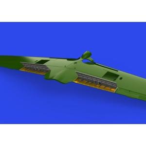 1／48 ブラッシン 二式水上戦闘機 ランディングフラップ (エデュアルド用) 【EDU648851】 (プラモデル)おもちゃ プラモデル｜esdigital